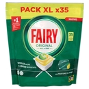 Fairy Pastiglie Lavastoviglie Original All in One, Detersivo Piatti Limone, 35 Capsule 473 g